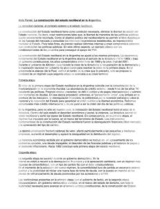 Aldo Ferrer. La construccion del estado neoliberal en Argentina