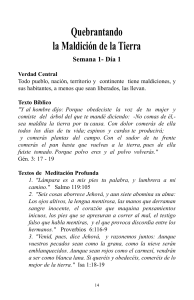 Quebrantando Maldiciones Territoriales: Lección Religiosa