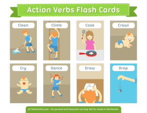 action-verbs-flash-cards-2x3
