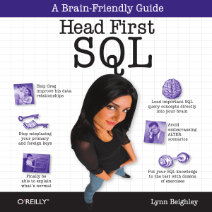 O'Reilly Head First SQL