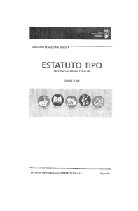 Estatuto Tipo - Centro Cultural y Social (18-10-2019)