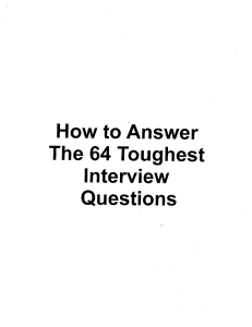 How-to-Answer-the-64-Toughest-Interview-Questions