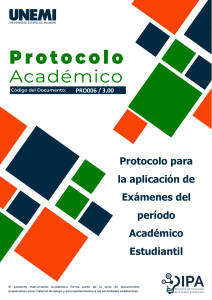 Protocolo para la aplicación de Exámenes del período Académico Estudiantil (1)