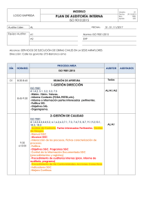 Modelo Plan de Auditorias Internas vs1