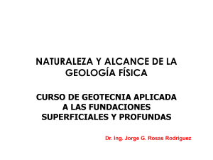 GEOLOGIA FISICA- UMSS