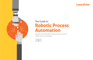 Laserfiche A Guide to RPA Ebook Interactive