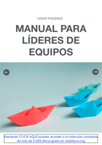 01. Manual para líderes de equipos autor Cesar Piqueras