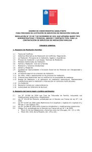 Temario Examen de Conocimientos Mediación Familiar Chile Res 53