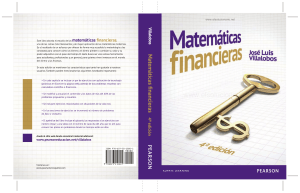 Libro Matemáticas financieras - José Luis Villalobos. 4ta ed. PEARSON EDUCACIÓN, México, 2012. ISBN 978-607-32-1020-1