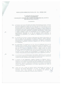 Resolución Administrativa Bomberos Quito - Permisos y Normativas