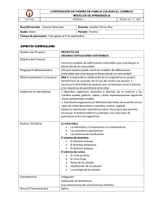 Módulo #1 III P Ciencias Naturales  Proyecto (CES) Creando edificaciones sostenibles