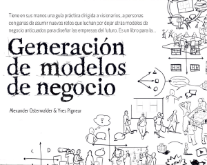 0011 Generacíon de modelos de negocio - libro