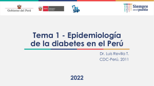 I.1 Epidemiologia de la diabetes (1)