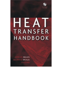 Heat Transfer Handbook - By Adrian Bejan