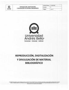 Reproducción Digitalizacion y Divulgación Material Bibliográfico