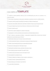 CHECK LIST TEMPLATE ARCHICAD