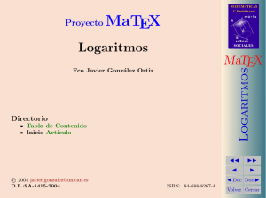 MATEX Logaritmos