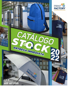 CATALOGO DE STOCK PRINT FACTORY 2022