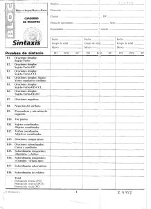 REGISTRO SINTAXIS