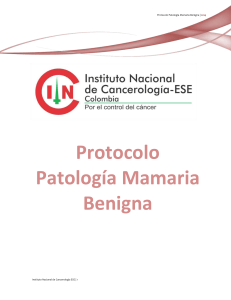Protocolo Patologia Mamaria Benigna