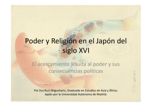 Poder y religión en el Japón del siglo XVI