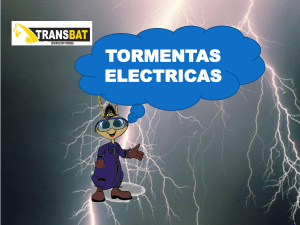 TORMENTAS ELECTRICAS