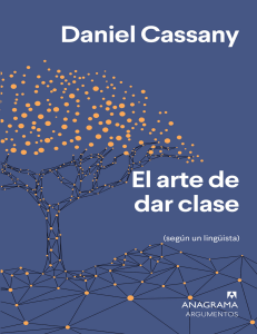 El arte de dar clase – Daniel Cassany