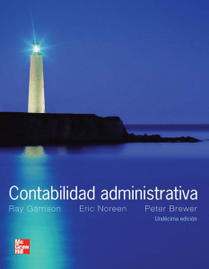 Contabilidad Administrativa: Libro de Texto Universitario