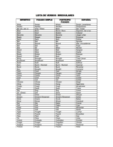 150 verbos en ingles