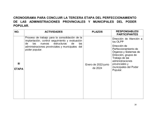 Reg. 133-L Cronograma Etapa III-1