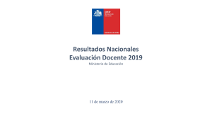 Resultados Evaluacion Docente 2019