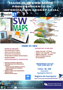 Curso SW MAPS  ArcGis 2