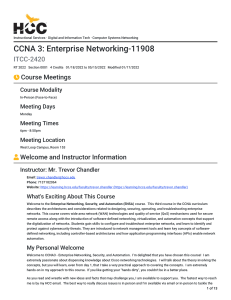CCNA 3 Enterprise Networking 11908 ITCC 2420 RT 2022