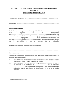 GUÍA PARA LA ELABORACIÓN DEL DOCUMENTO DE CONSENTIMIENTO Y ASENTIMIENTO INFORMADO UCV V02 (1)