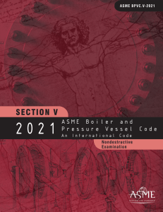 ASME BPVC.V-2021 Examinacion no destructiva