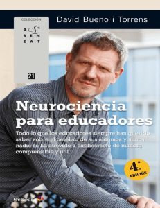 Neurociencia para educadores (David Bueno i Torrens)