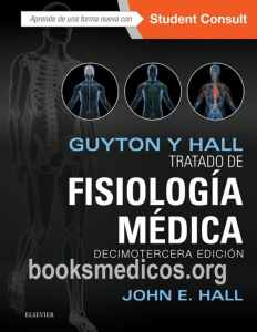 Guyton y Hall Tratado de Fisiologia Medica 13a Edicion booksmedicos