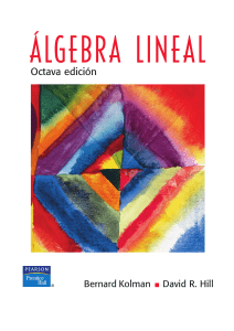 Kolman, B.-Álgebra lineal-Pearson Educación (2006)