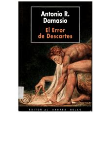 El Error de Descartes by Antonio R. Damasio (z-lib.org)