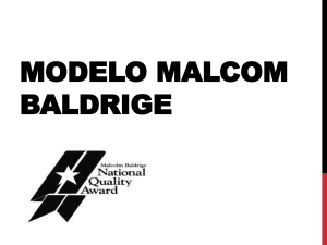 Modelo Malcom Baldrige
