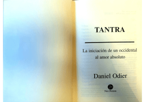Tantra. Daniel Odier(1)
