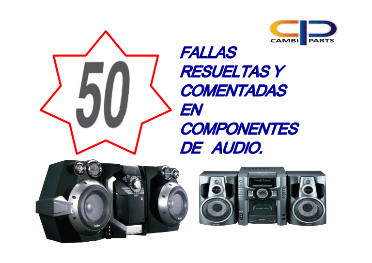 50 fallas de audio resueltas y comentadas