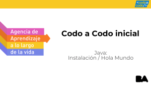 Introduccion a Java