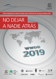 Informe Mundial de Naciones Unidas sobre el Desarrollo de los Recursos Hídricos 2019