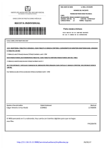 RECETA IMSS PLANTILLA - PDF Free Download