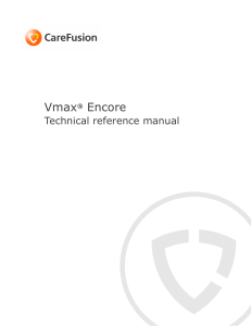 01-L2707B Vmax Encore Technical Reference Manual