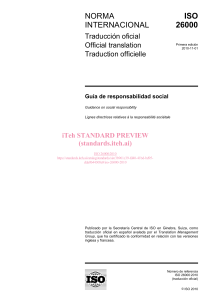 Responsabilidad Social norma ISO-26000-2010