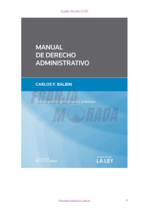 Balbin - Manual de Derecho Administrativo - 3º edicion (2015)