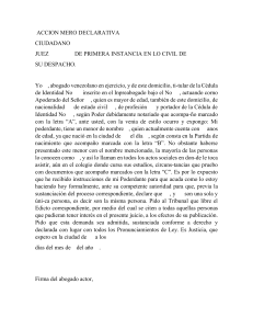 Modelo acción merodeclarativa