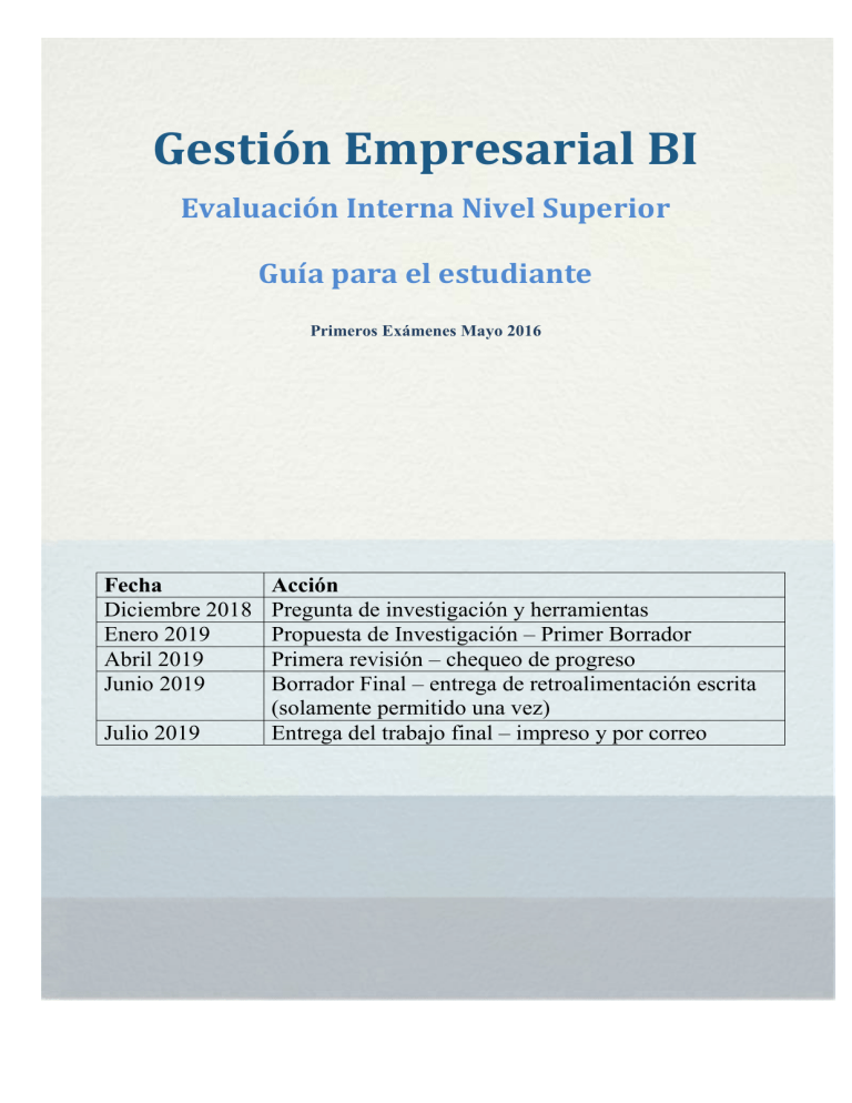 Guia Evaluacion Interna Gestion Empresarial IB